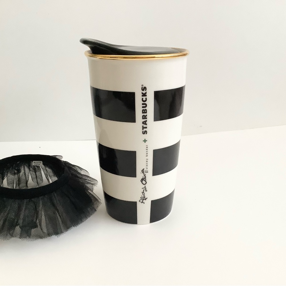 Starbucks Alice & Olivia 12oz Tutu Travel Mug - Picture 9 of 13